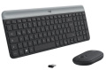 Logitech Keyboard+mouse-set Wireless - Mk470 Slim Combo Tastatur-mouse-set Wireless De Layout Grey - 920-009188